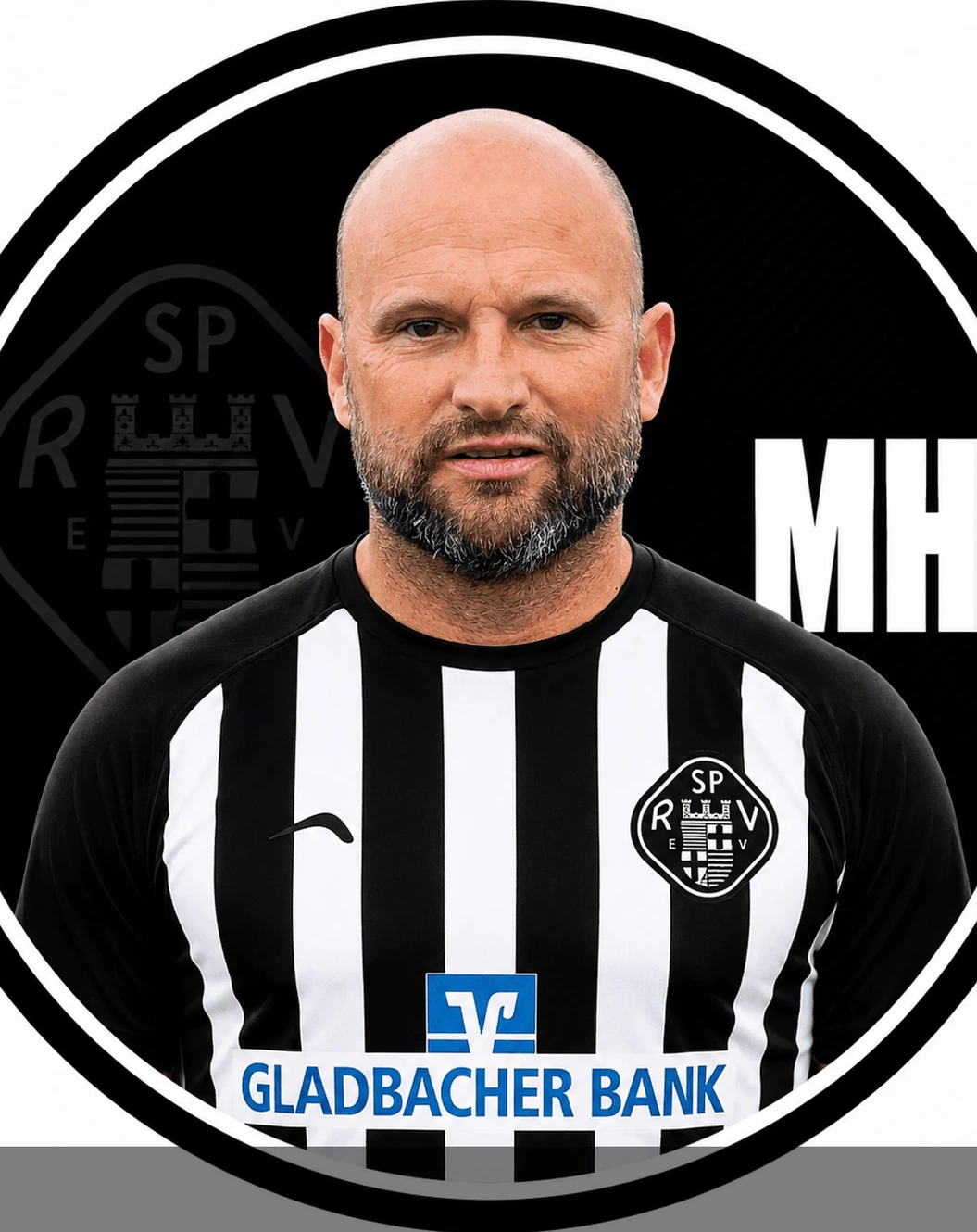 Cheftrainer gibt einer Mannschaft Anweisungen am Spielfeldrand